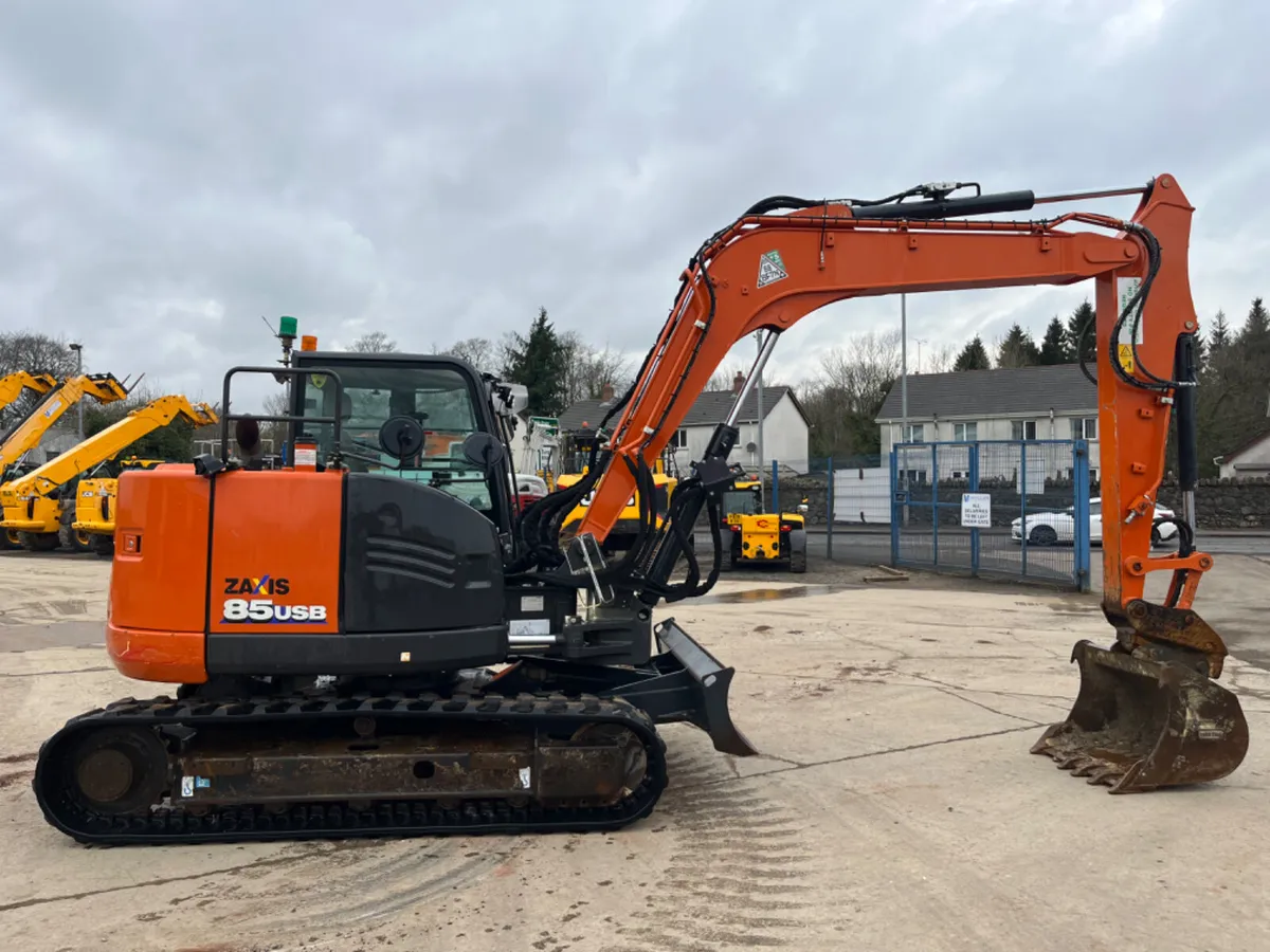 2022 Hitachi ZX85 Only 2283Hrs - MULLANS - Image 1