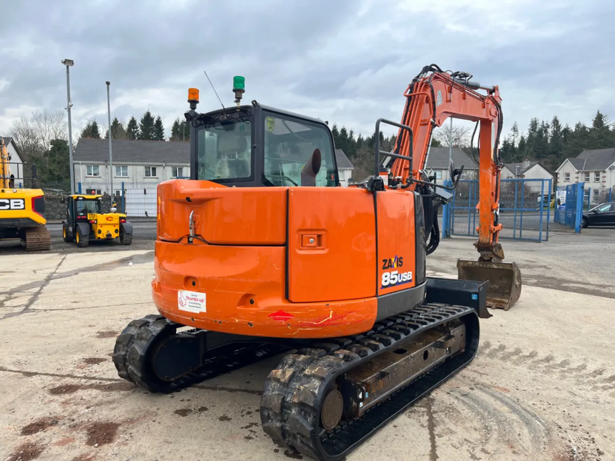 2022 Hitachi ZX85 Only 2283Hrs - MULLANS - Image 3