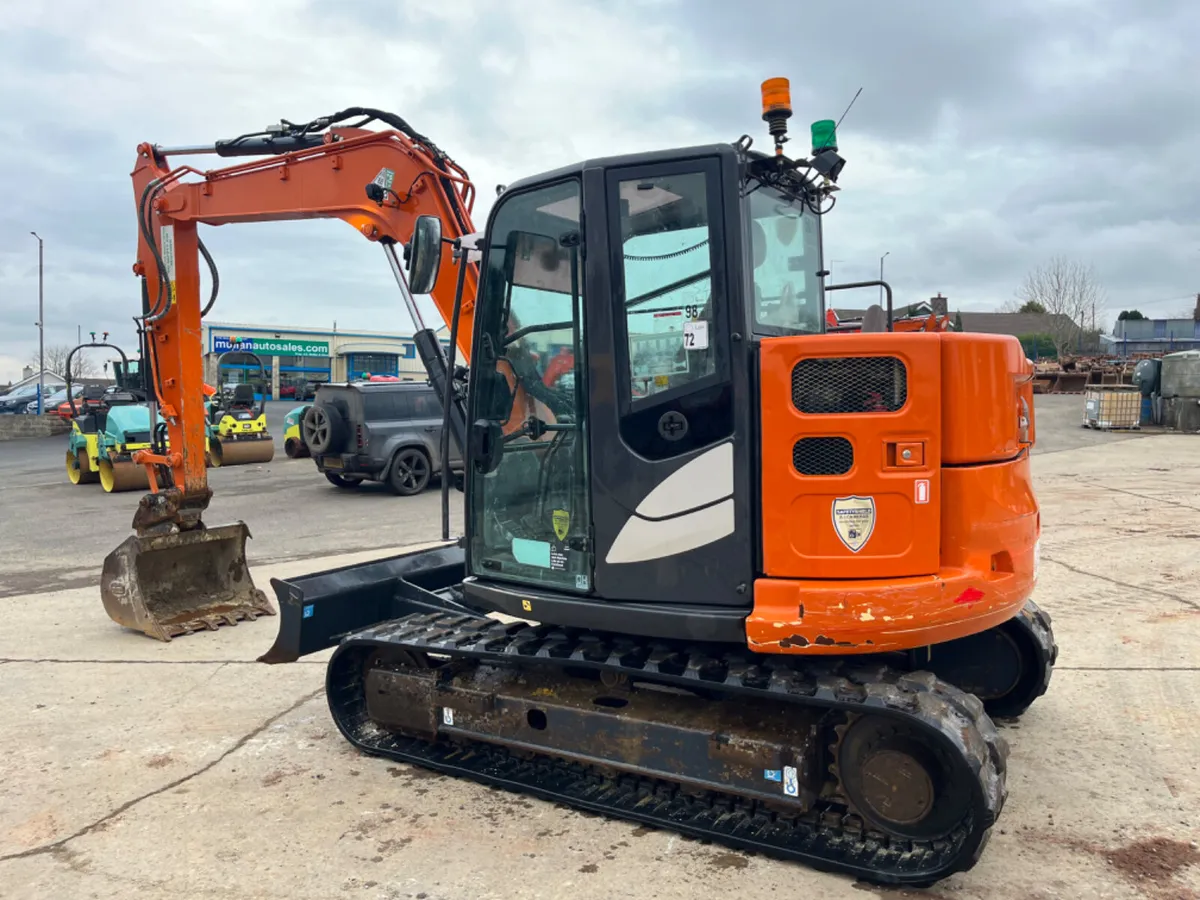 2022 Hitachi ZX85 Only 2283Hrs - MULLANS - Image 4