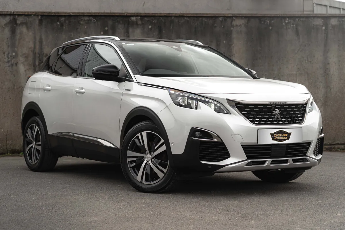Peugeot 3008 2018 GT-LINE WHITE 1.2P IMMACULATE - Image 1