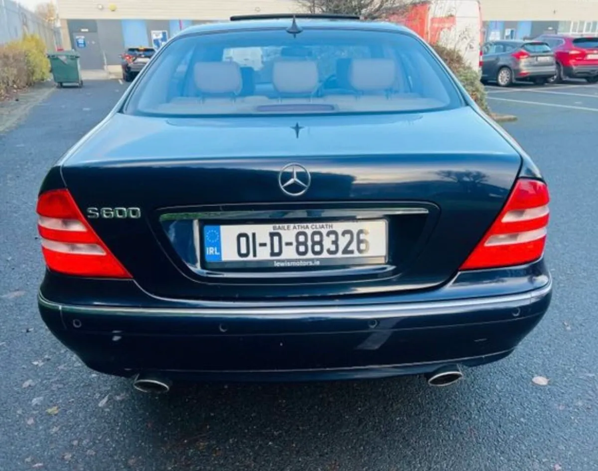 Mercedes W220 S class S600L Nct Tax 1 year 67k mls - Image 4