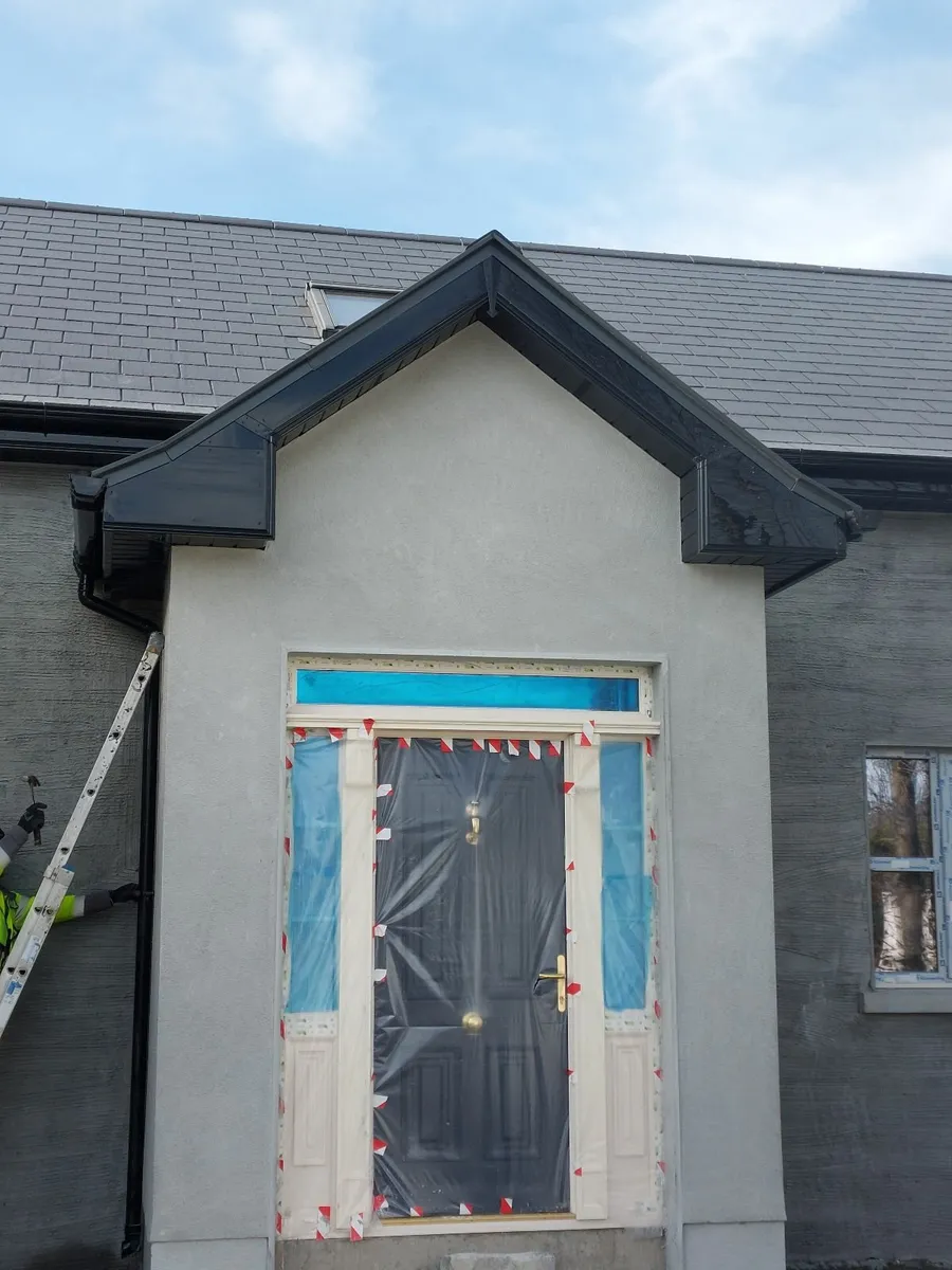 Fascia, soffit and gutters, fitter available - Image 2