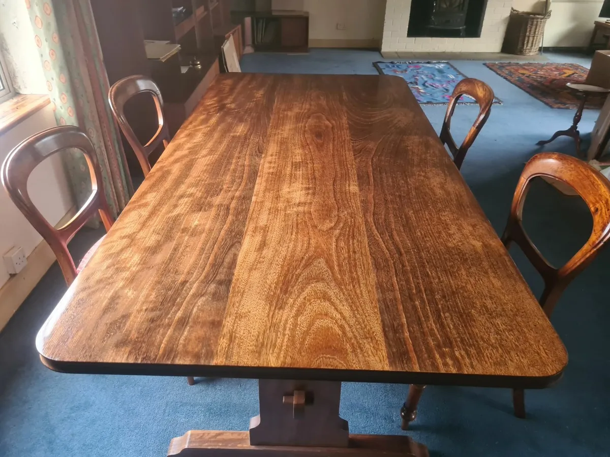 Handcrafted Teak Dining table - Image 1