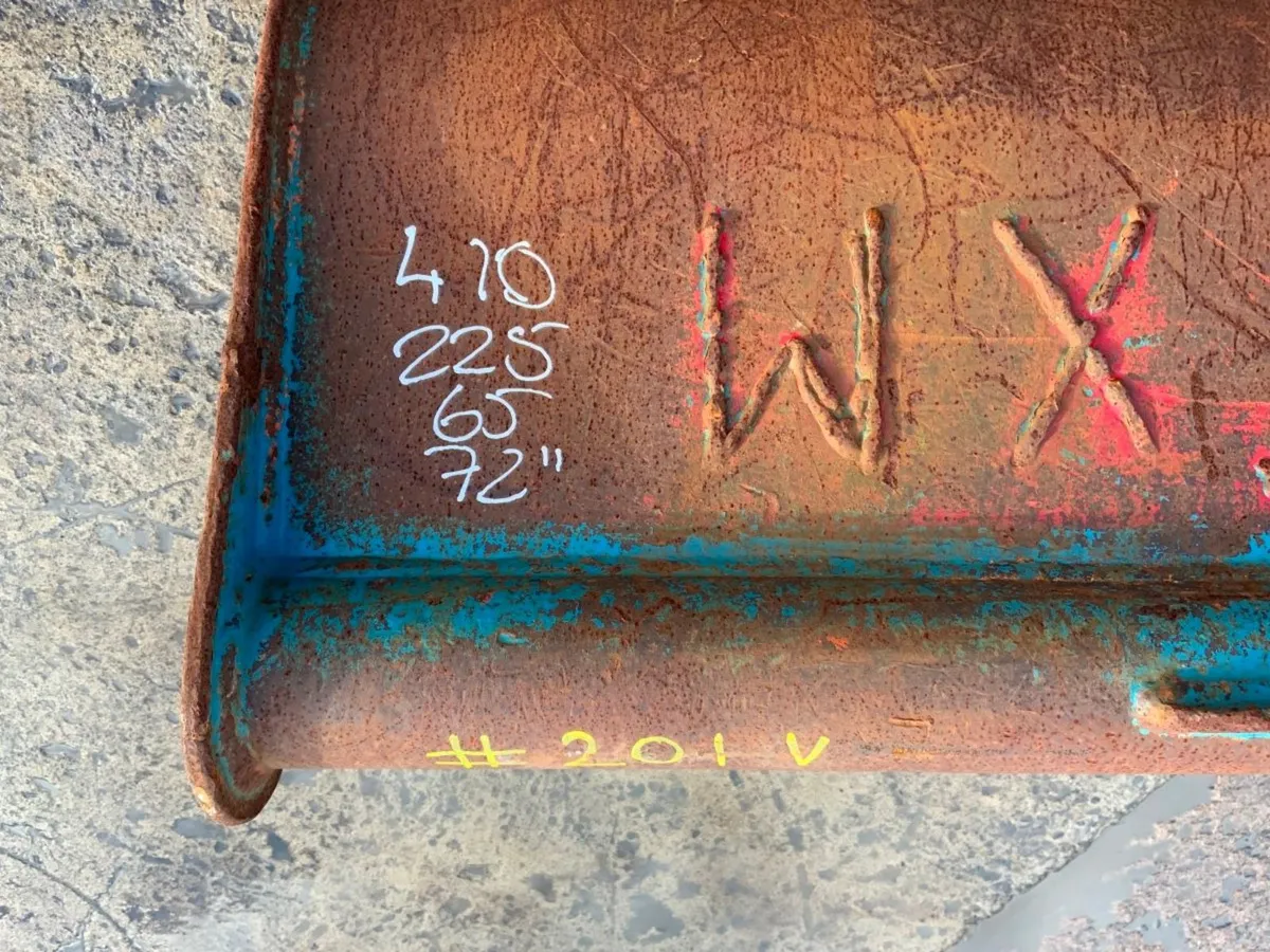 72" GRADING BUCKET......65mm PINS........201. - Image 3