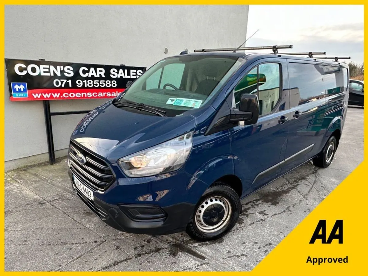 Ford Transit Custom 2.0 TD 300L LWB Base 1-owner - Image 1