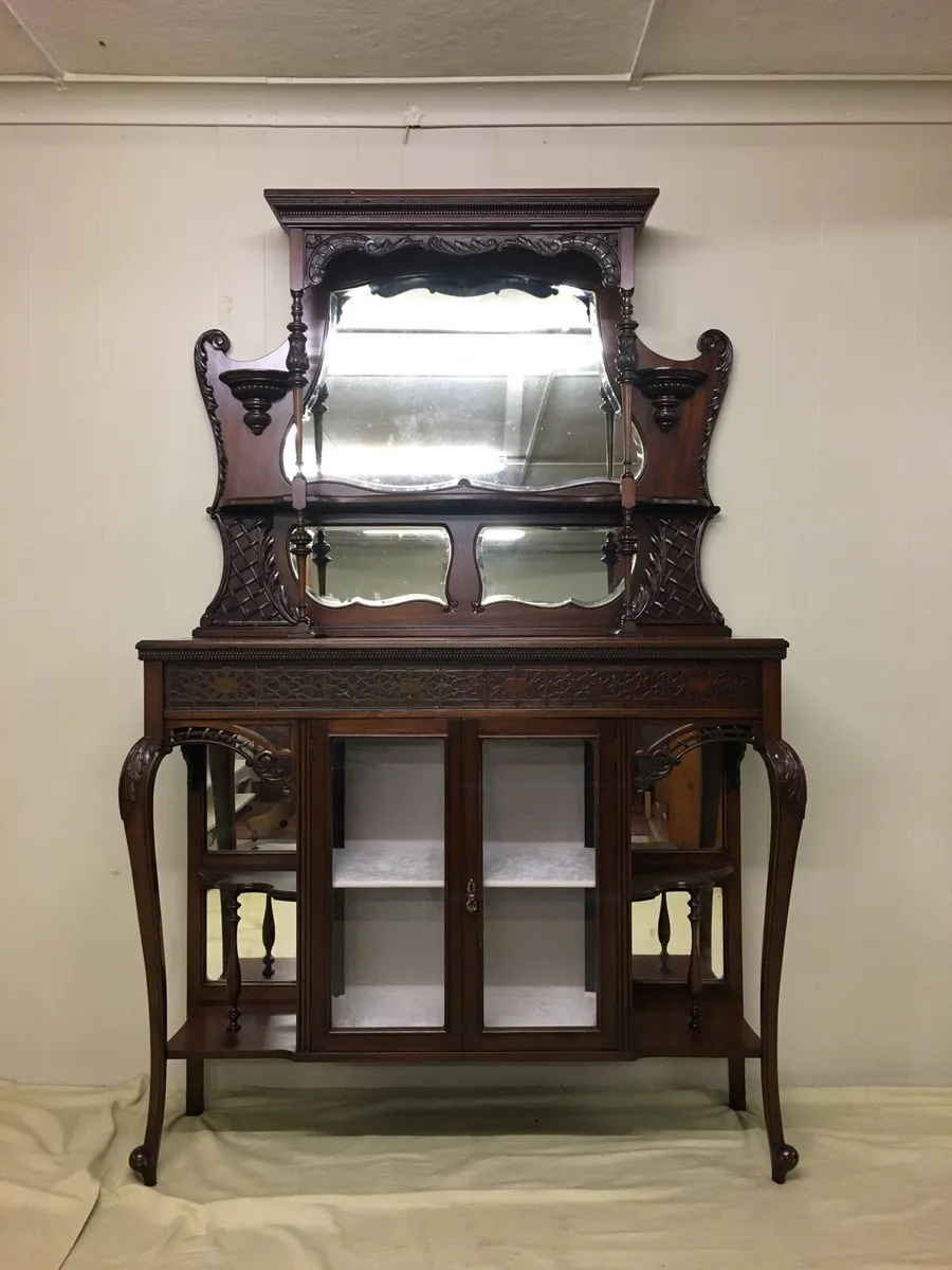 Victorian Display Cabinet - Image 2