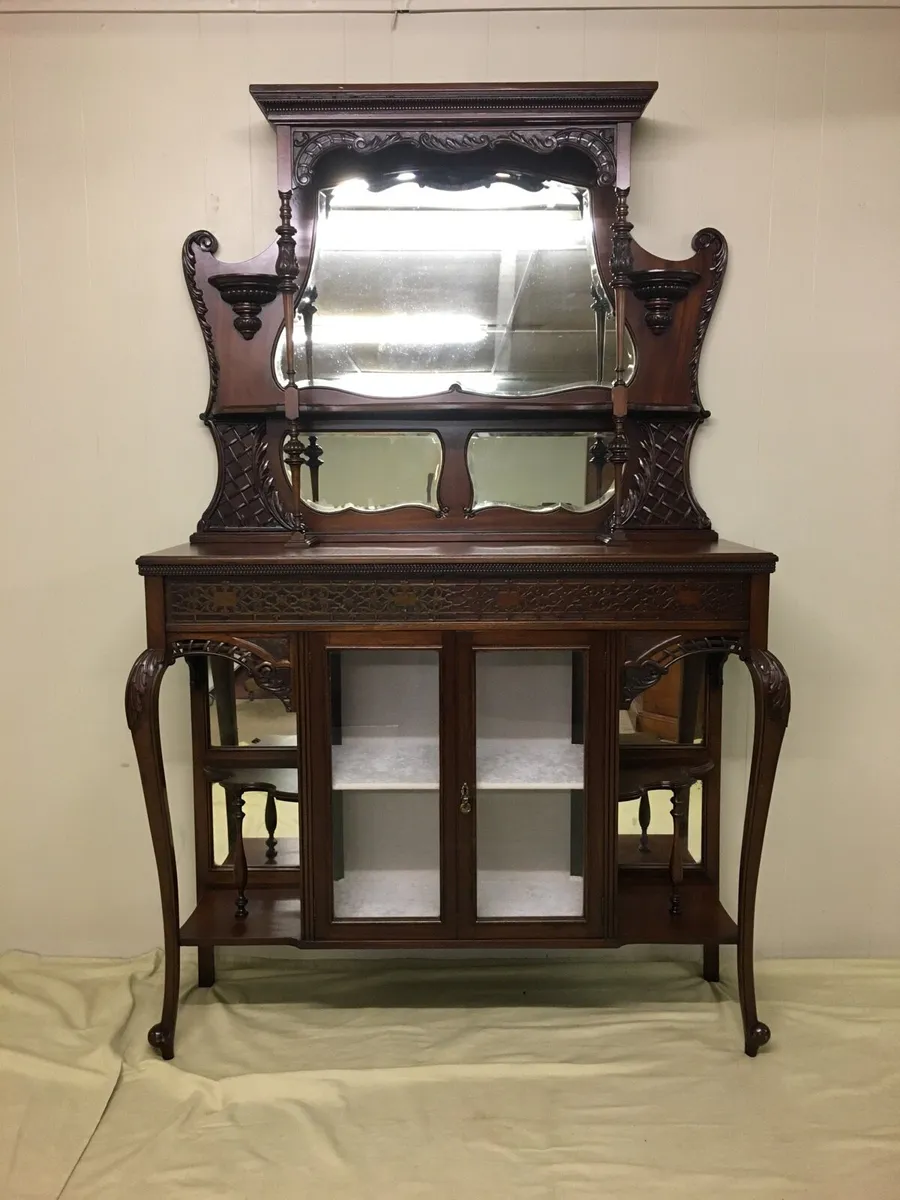Victorian Display Cabinet - Image 3