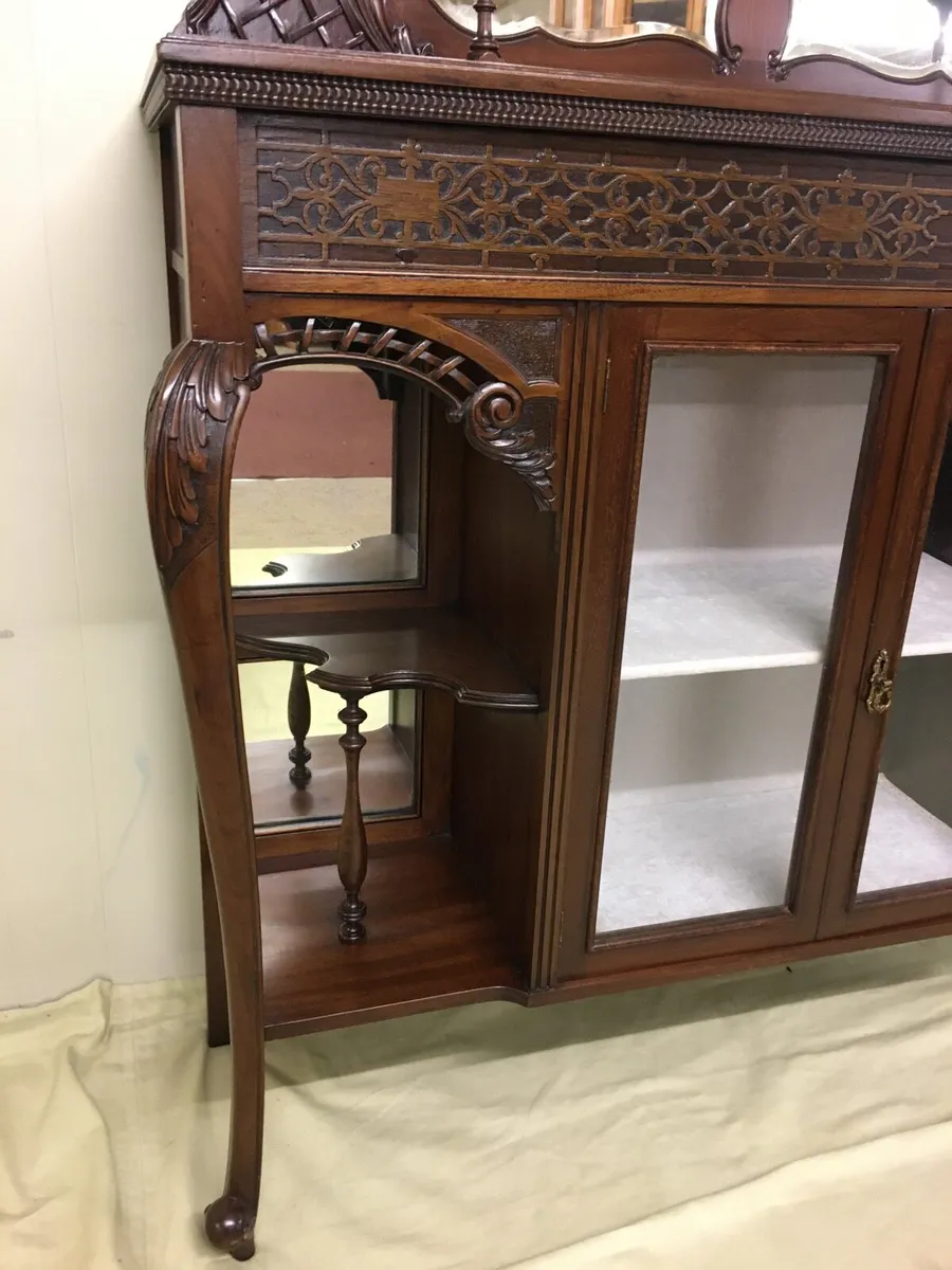 Victorian Display Cabinet - Image 4