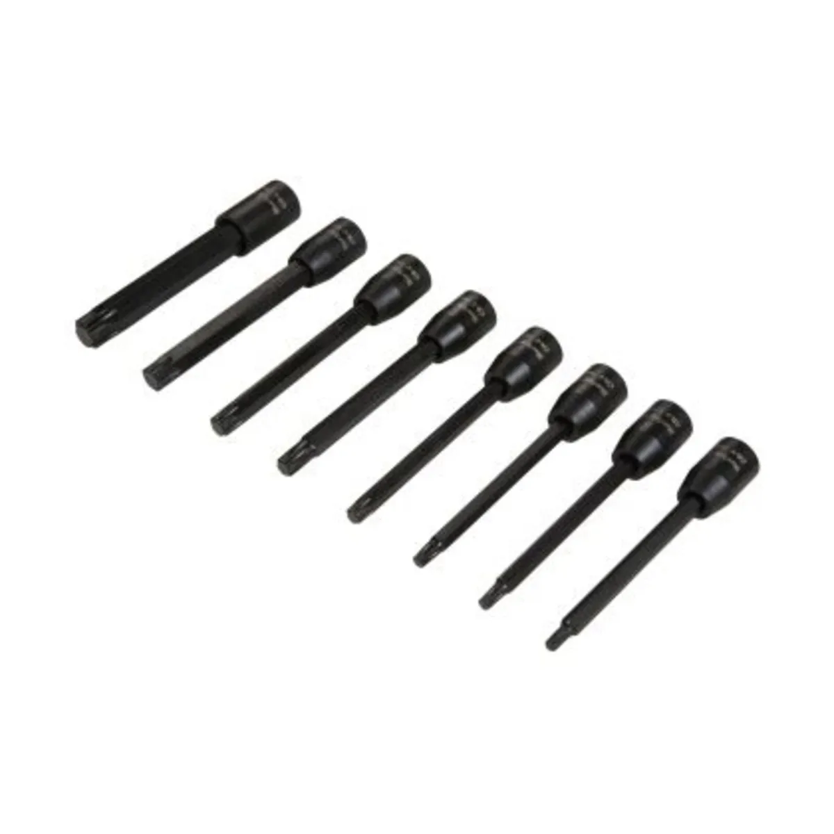 BLUE SPOT LONG IMPACT TORX BIT SOCKETS – 8pc, 3/8″ - Image 2