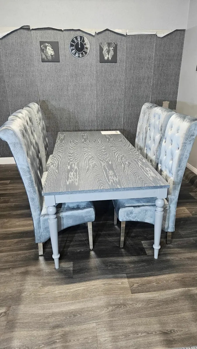 7ft Brampton dining set NEW - Image 2