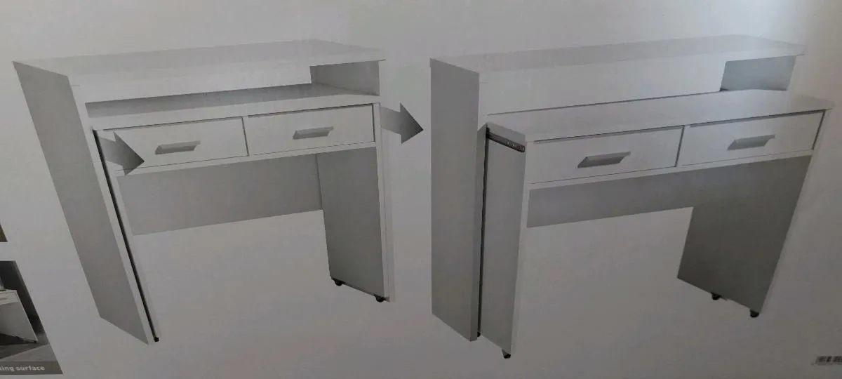 2 Drawer Desk (Brand New) - Image 1