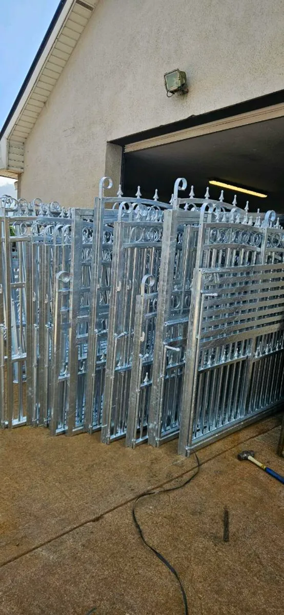 Galvanised House Gates - Image 1