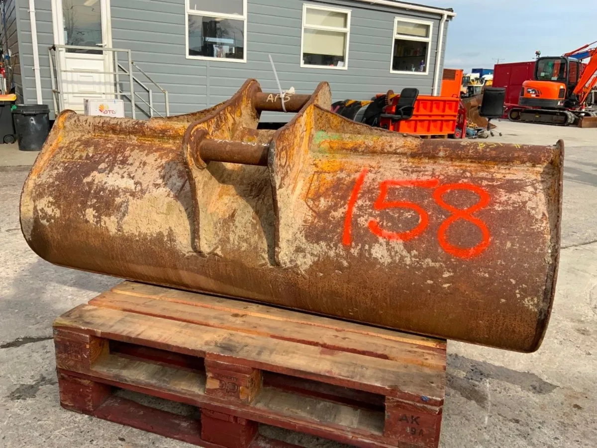72" CAT GRADING BUCKET......65mm PINS.........158w - Image 3