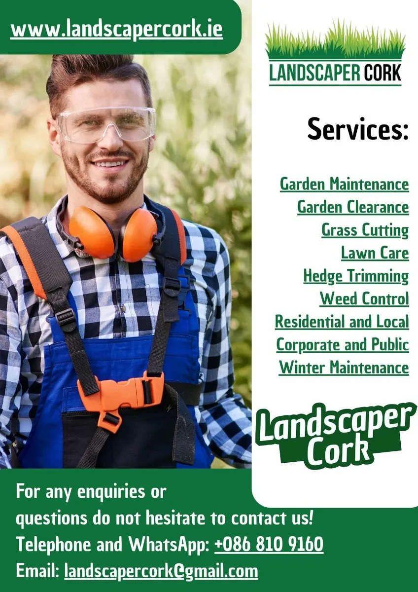 Grass hedges garden maintenance Cork