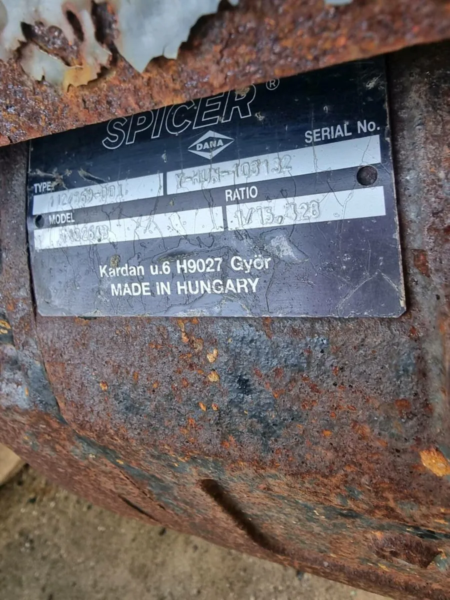 WANTED 6tonne terex dumper axel - Image 3