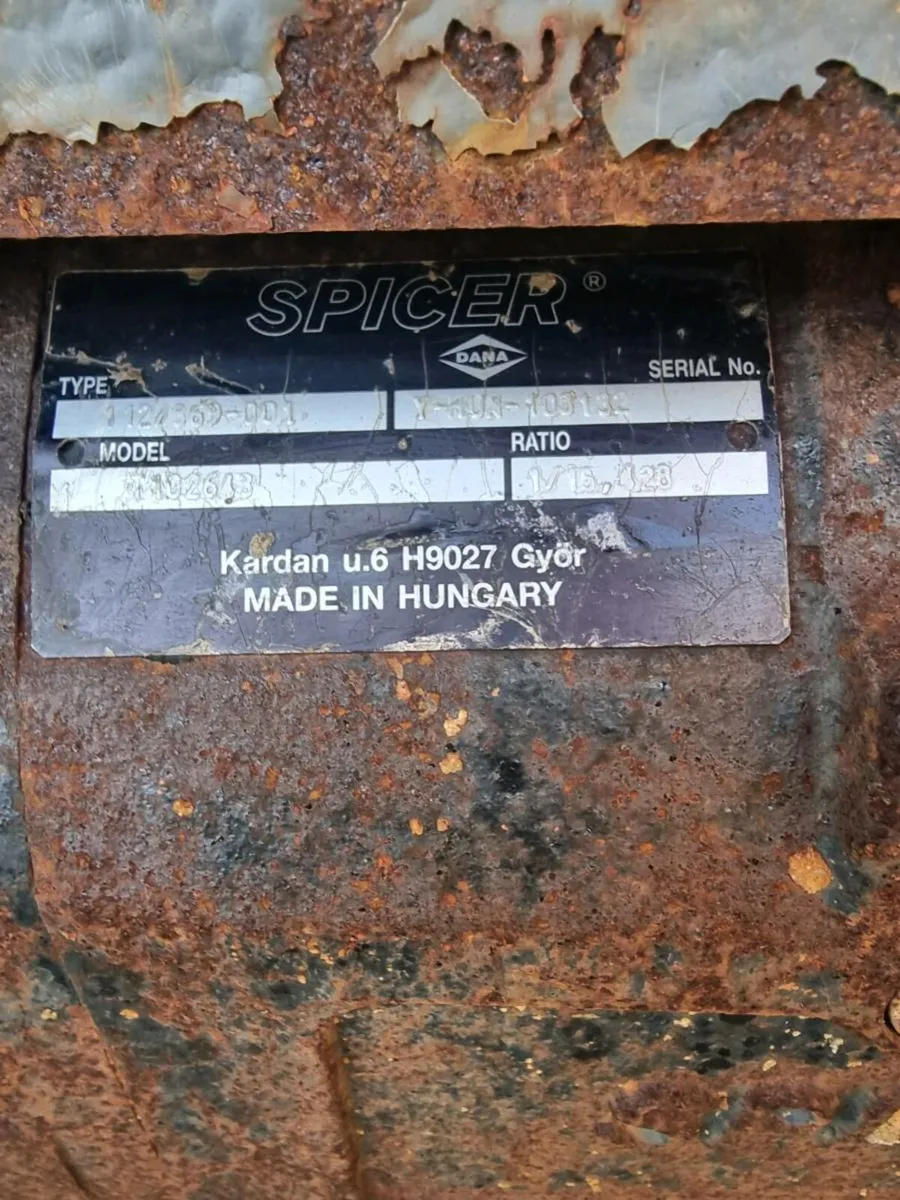 WANTED 6tonne terex dumper axel - Image 4