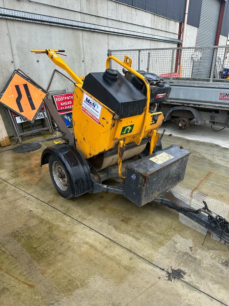 2021 Vibroll Pedestrian roller - Image 2
