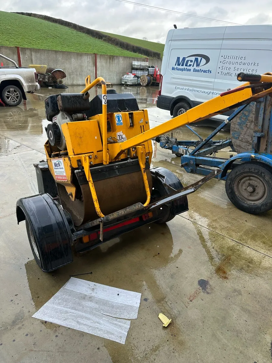 2021 Vibroll Pedestrian roller - Image 3