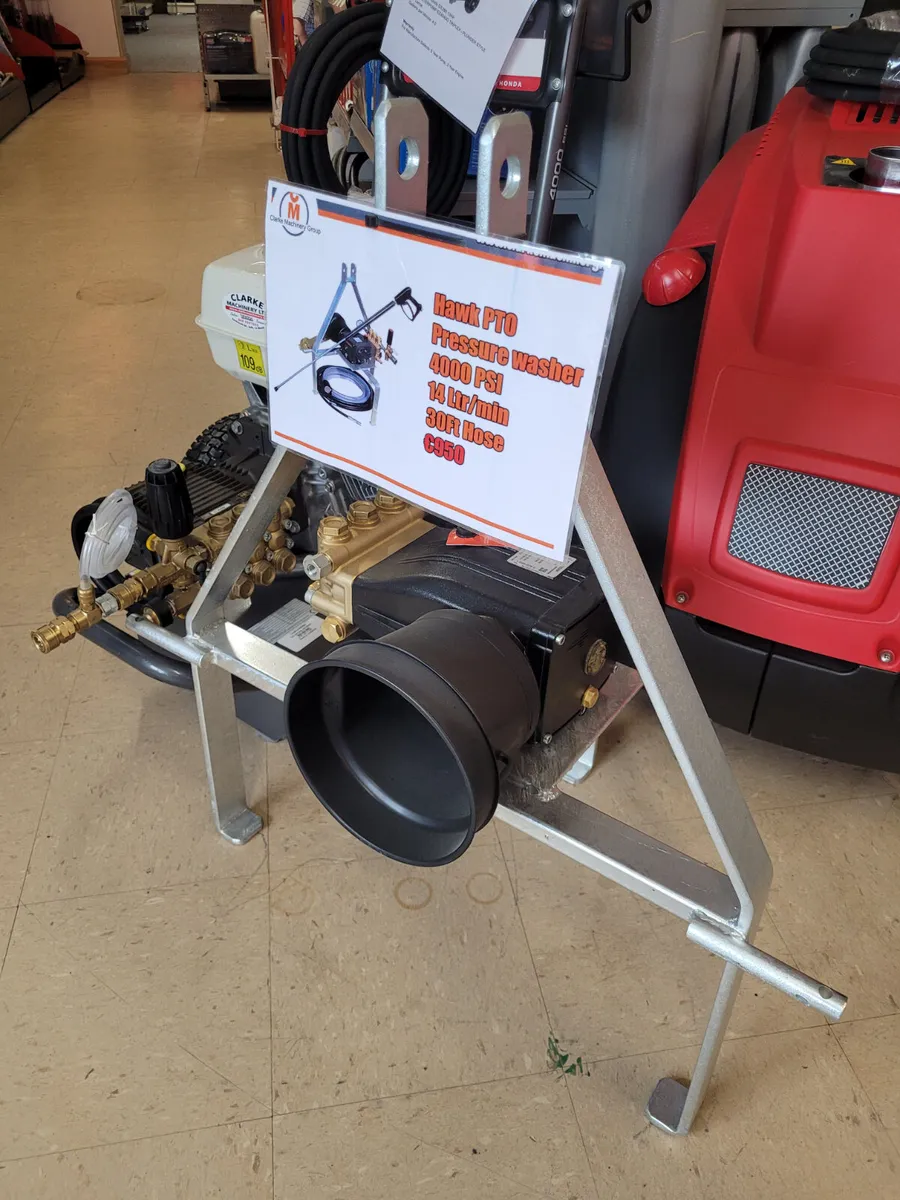 PTO power washer