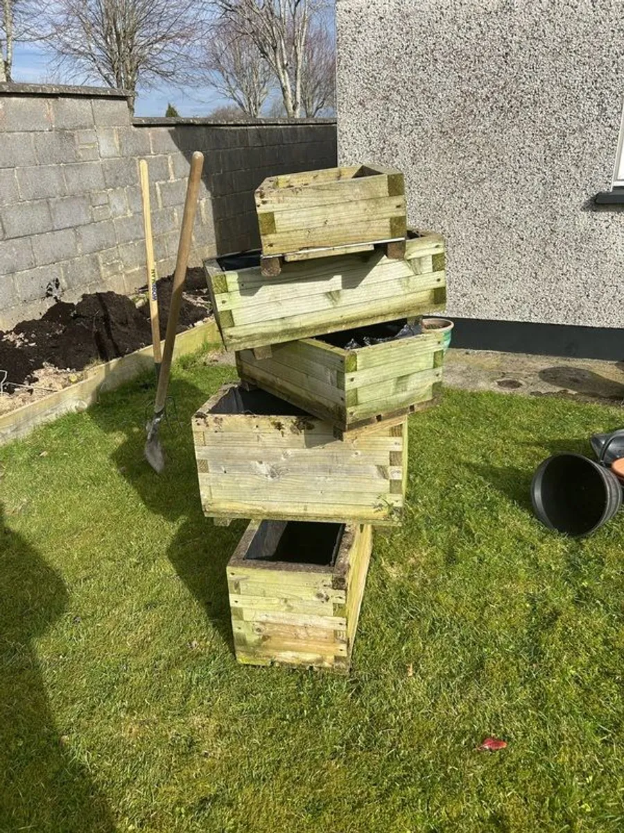 Pressure treated Timber Boxes - Image 2