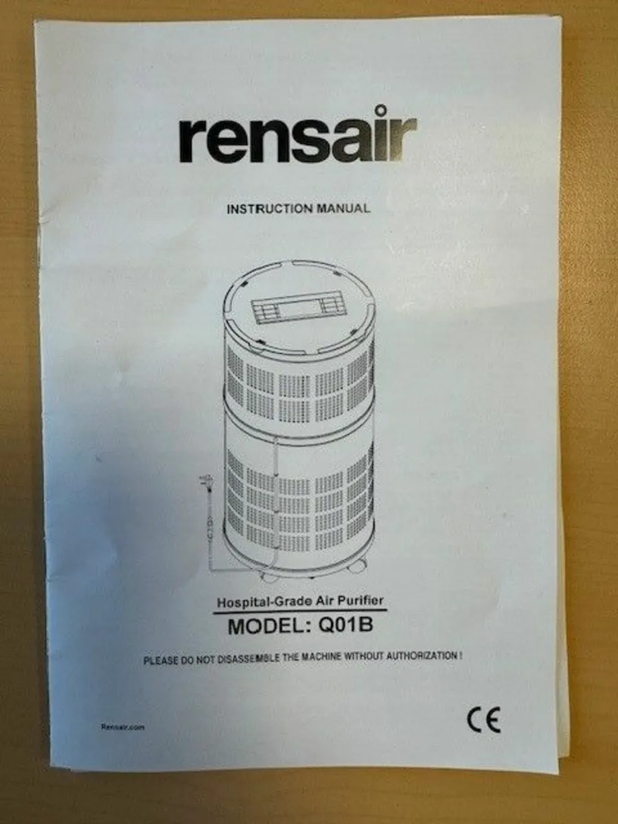 Hospital grade air purifier Rensair Model Q01B - Image 2