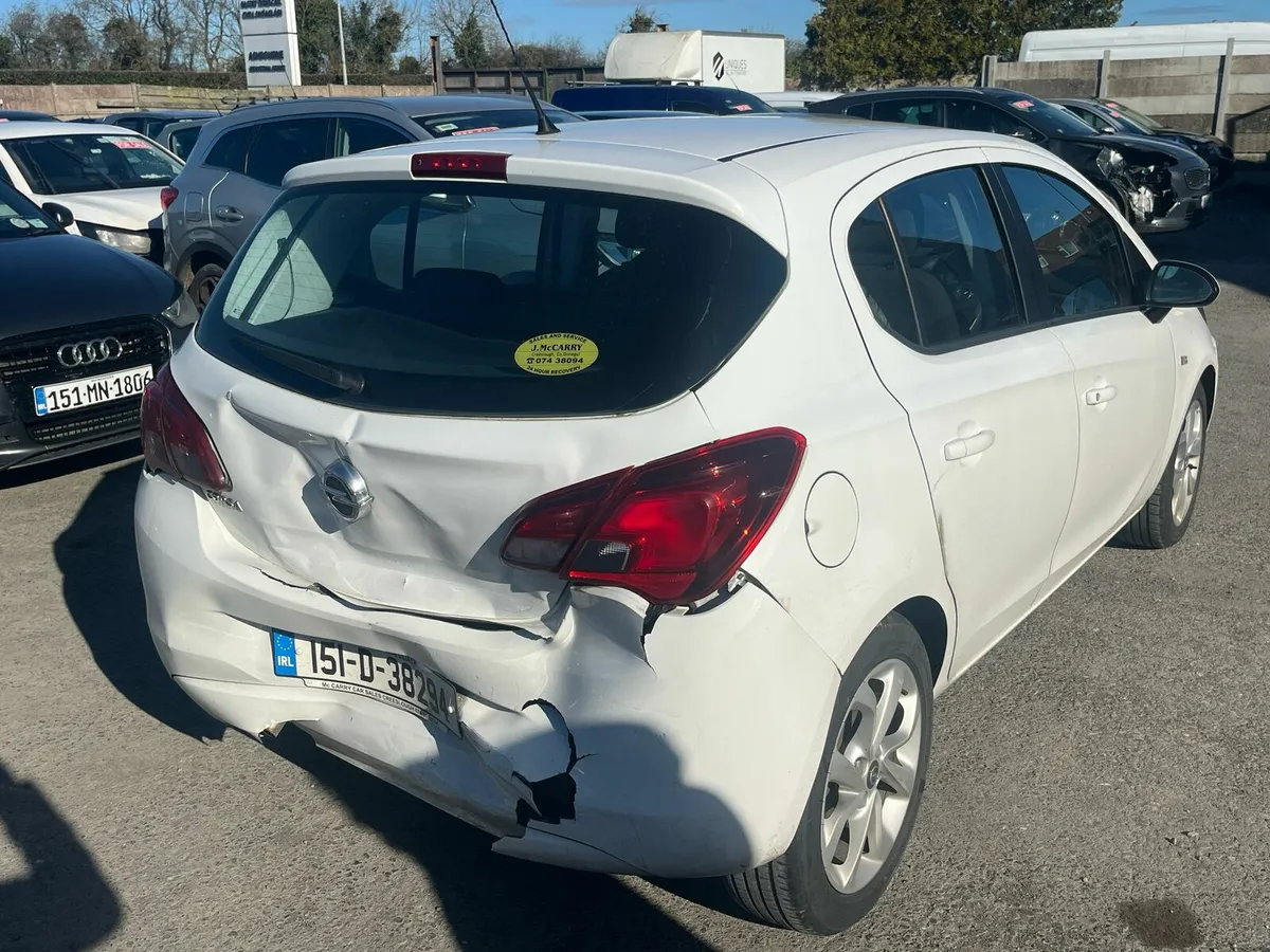 Opel corsa 2015 1.4 petrol ⛽️ rear damage - Image 4