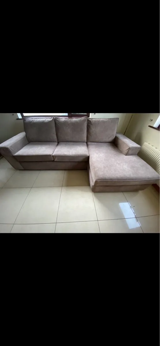 L shaped sofa
