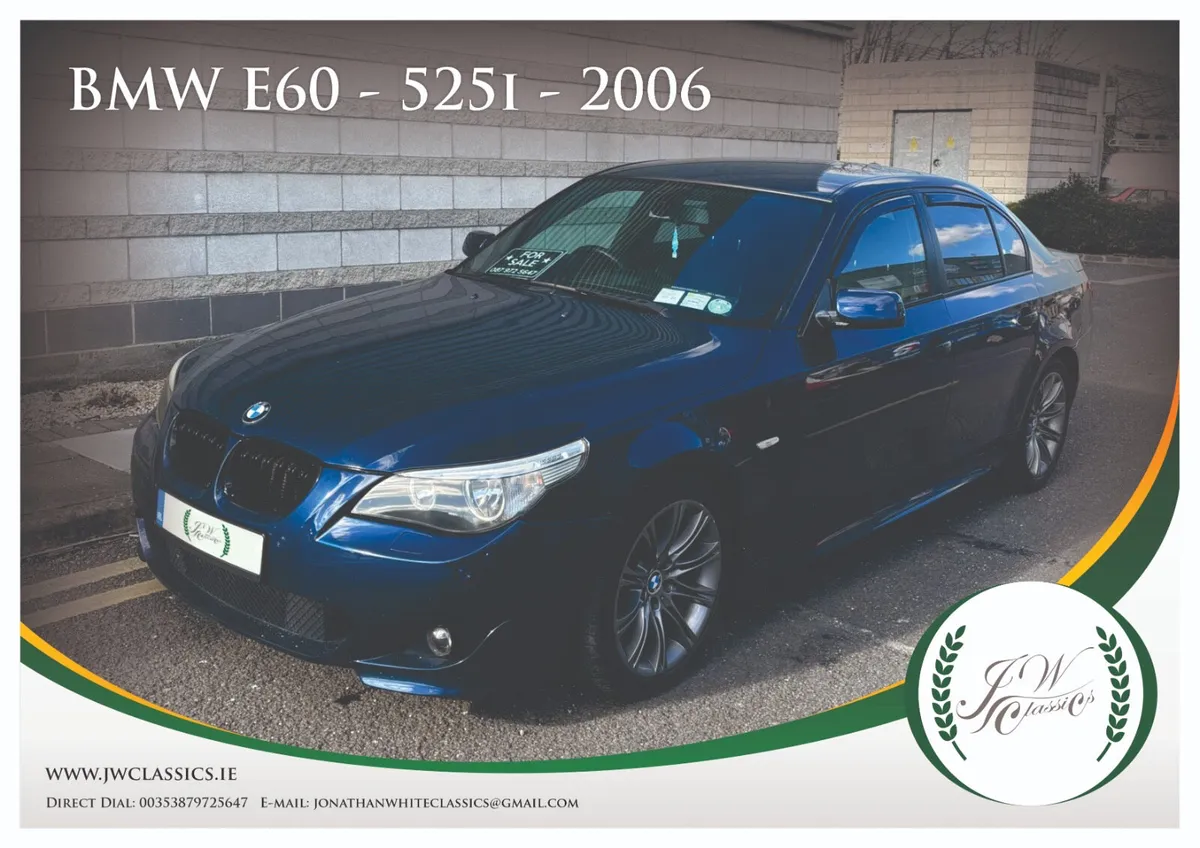 BMW 523i Series E60 - P/Ex To Clear - Image 4