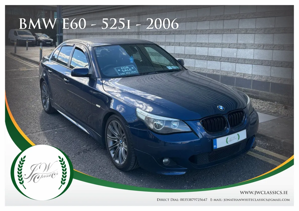 BMW 523i Series E60 - P/Ex To Clear - Image 1