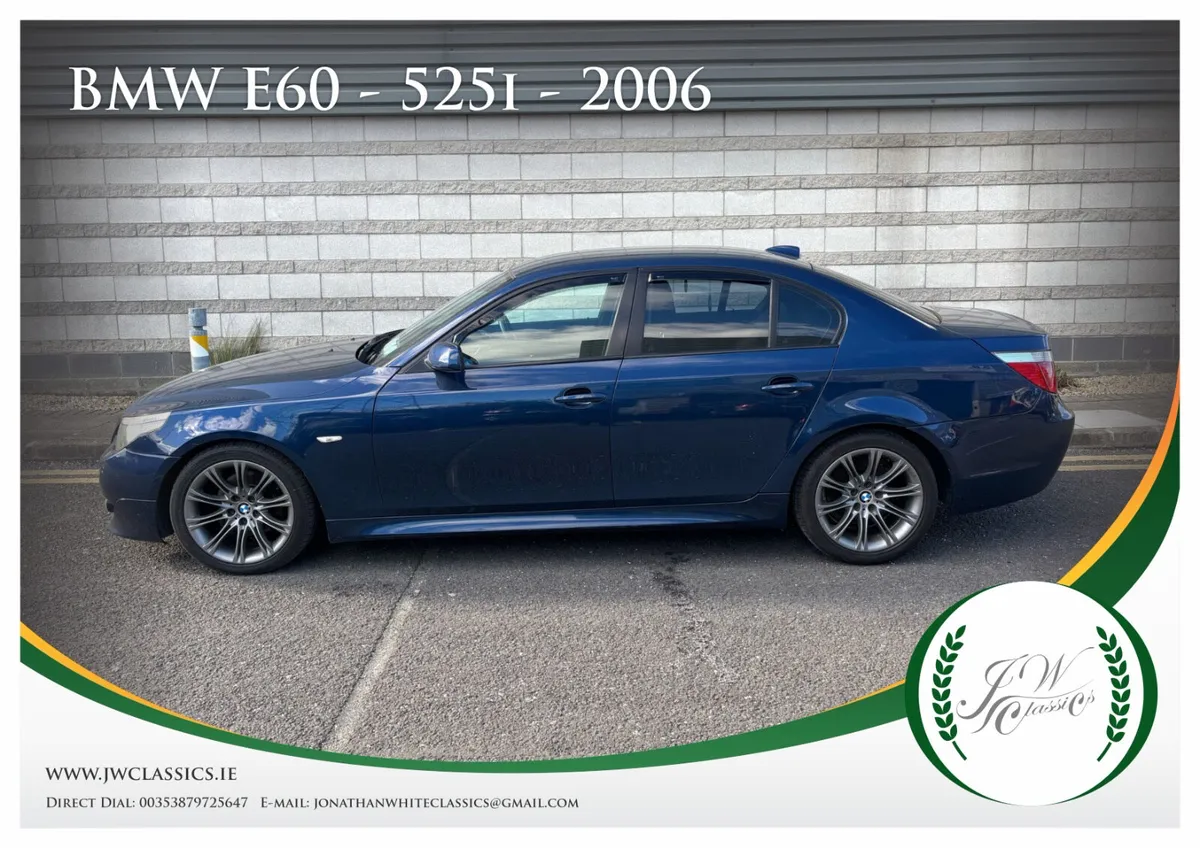 BMW 523i Series E60 - P/Ex To Clear - Image 3