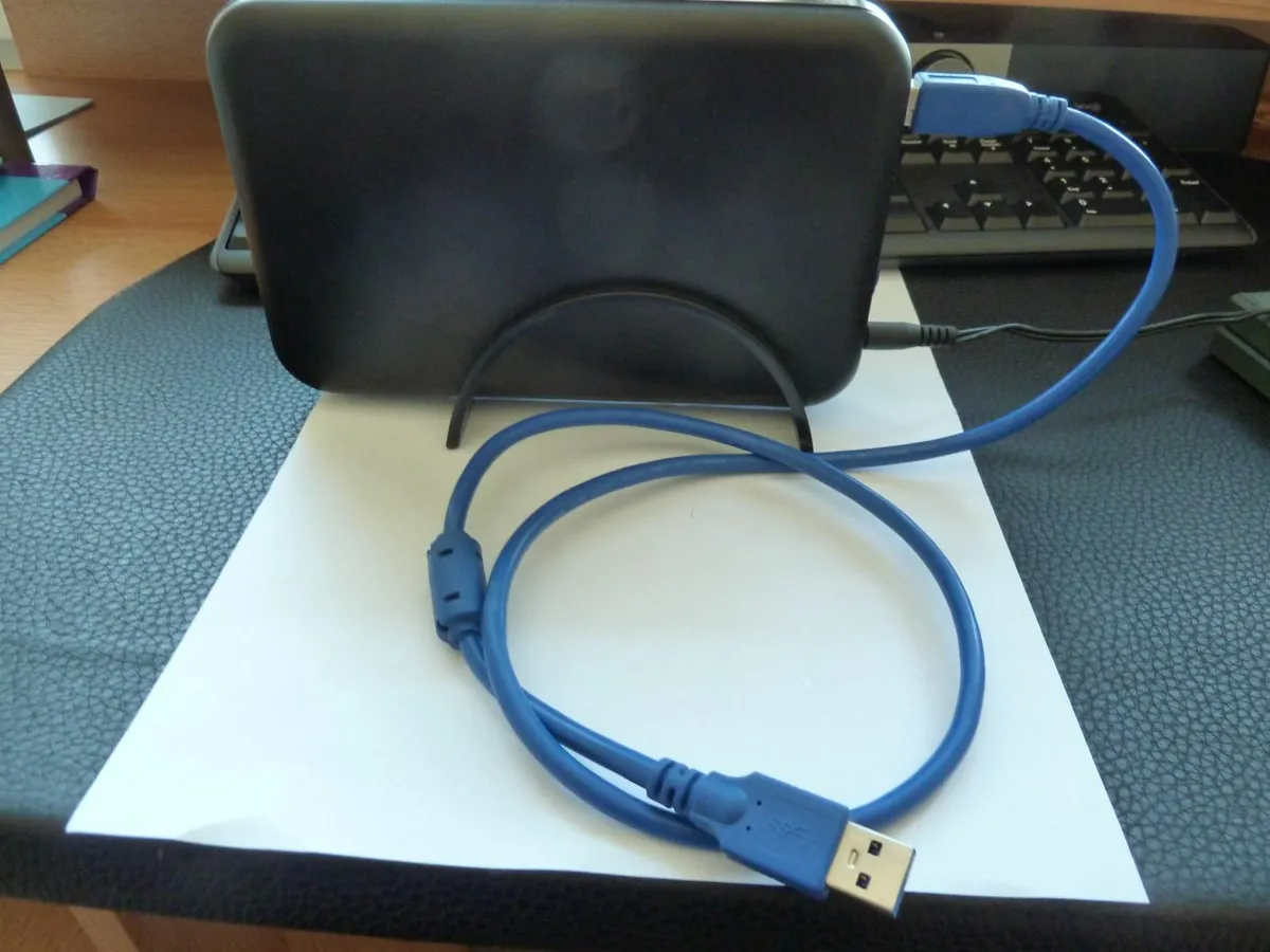 450GB HP Hard drive in USB3 plug and play Case - Image 4