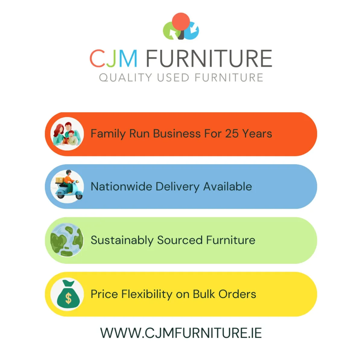 CJM SECONDHAND: 2 SEATER CHESTERFIELD - Image 4
