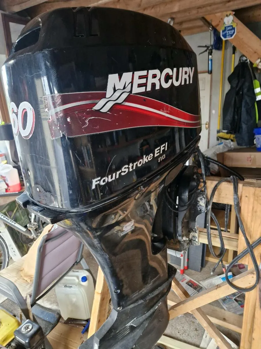Mercury 60Hp EFI Outboard Engine - Image 1