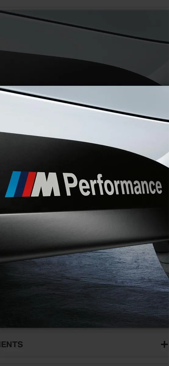 BMW OEM F15/F16 M Sport Decals - Image 1