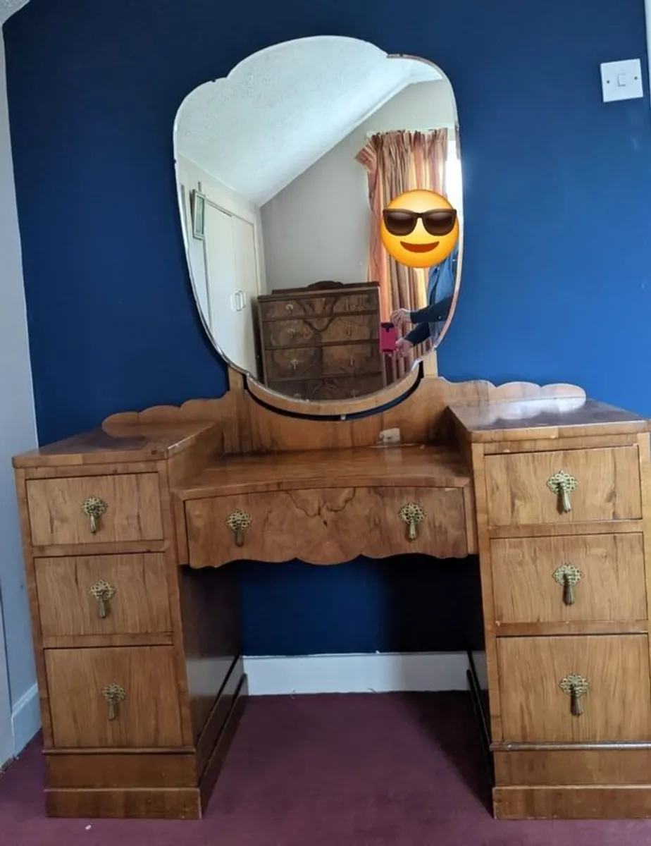Walnut Bedroom Suite - Image 1