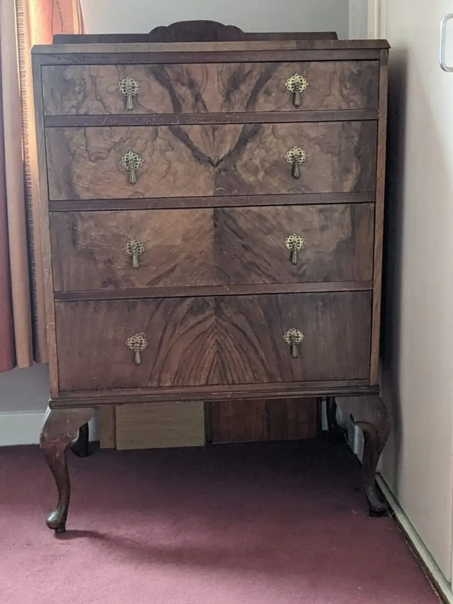 Walnut Bedroom Suite - Image 3