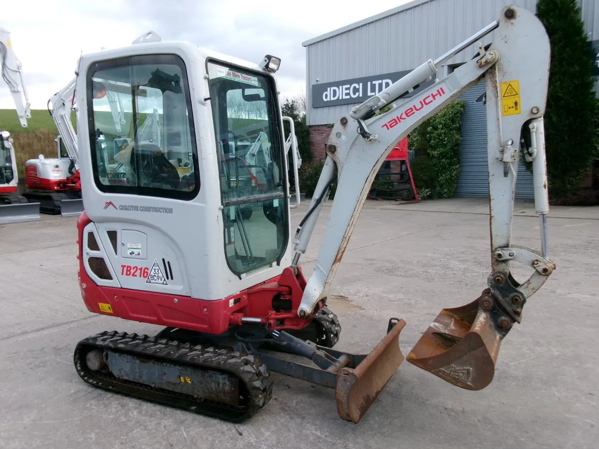 Takeuchi TB216 cabin  #14004849 - Image 1