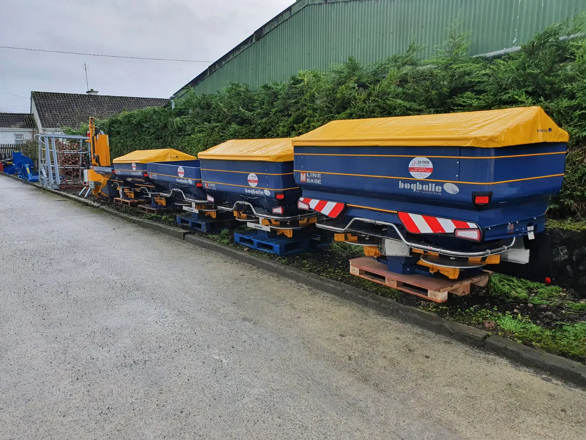 Bogballe fertiliser spreaders available - Image 1