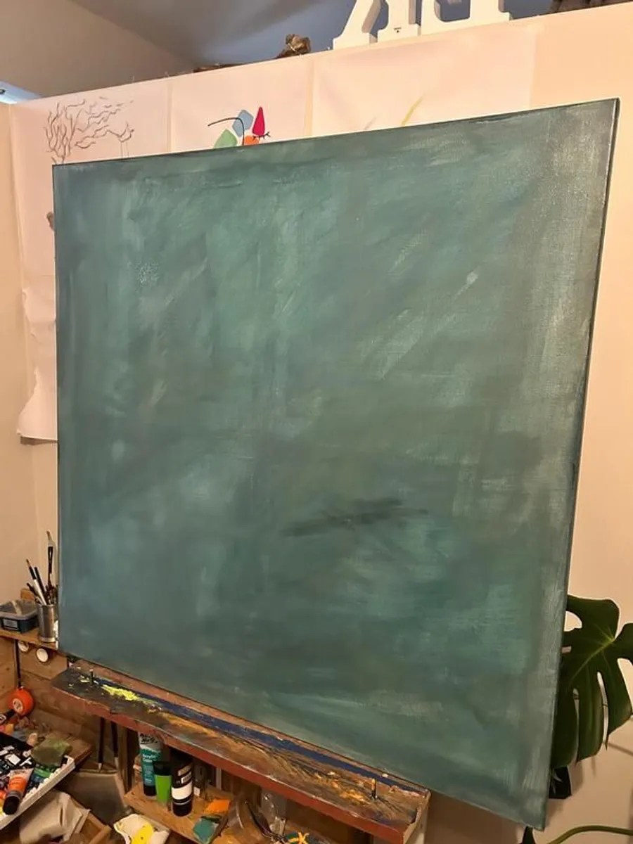 Je suis  Painting 90x90 - Image 2