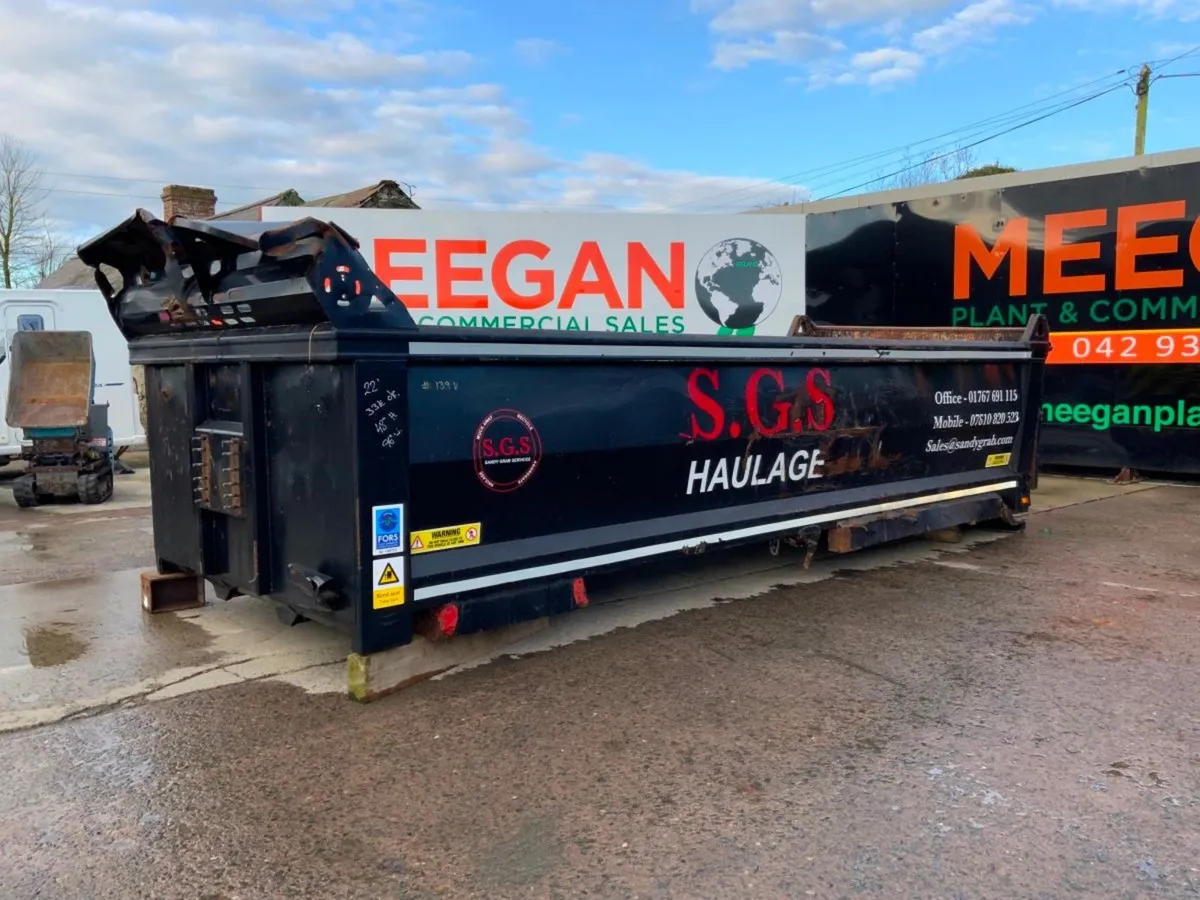 22ft STEEL TIPPING BODY.33.5 CHASSIS RAIL..139V - Image 1