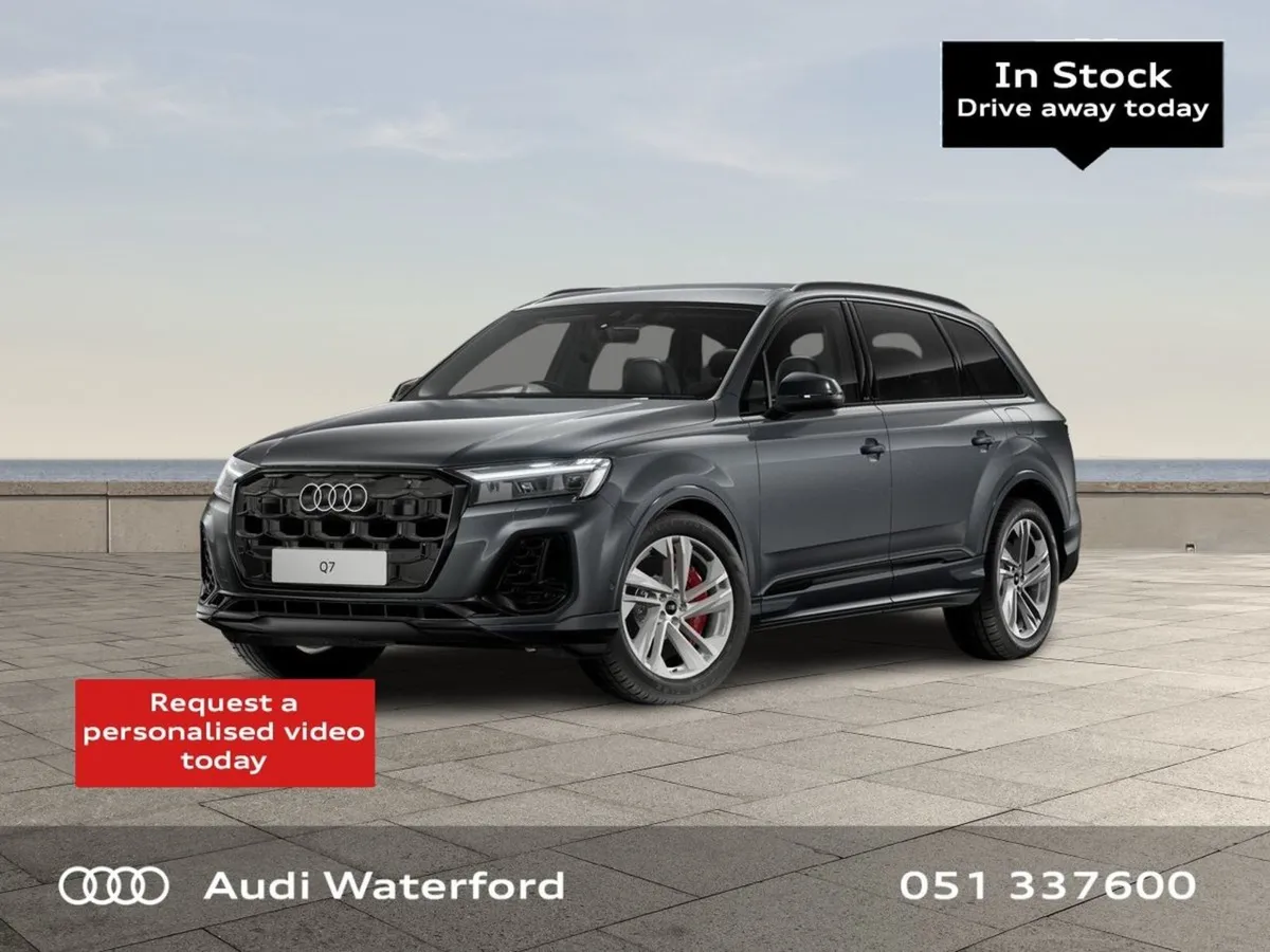 Audi Q7 55 Tfsi E Quattro Sline From  890 per Mon - Image 1