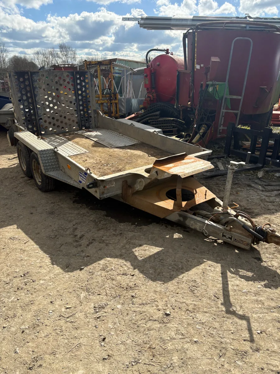 Ifor Williams 10x5 plant trailer - Image 1