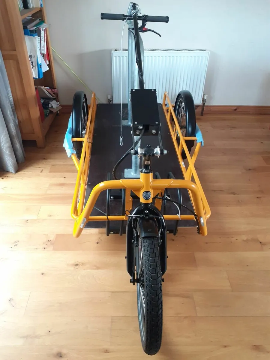 Cargo trailer (Tow by bike/ebike or pull by hand ) - Image 1
