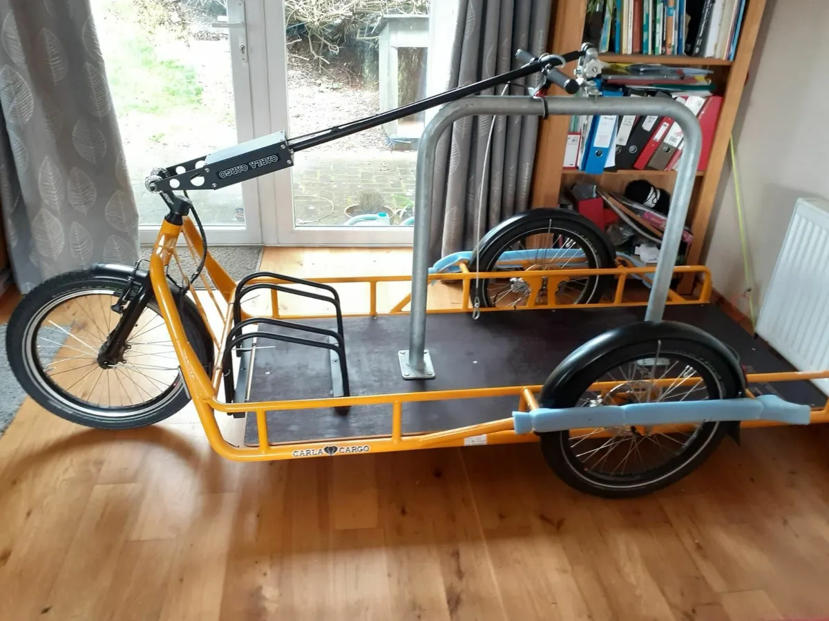 Cargo trailer (Tow by bike/ebike or pull by hand ) - Image 3