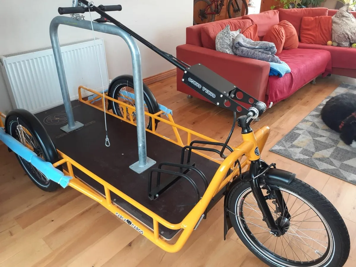 Cargo trailer (Tow by bike/ebike or pull by hand ) - Image 4