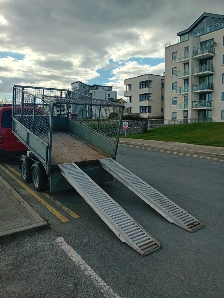 Ivor Williams 8 by 5 tipper trailer - Image 1