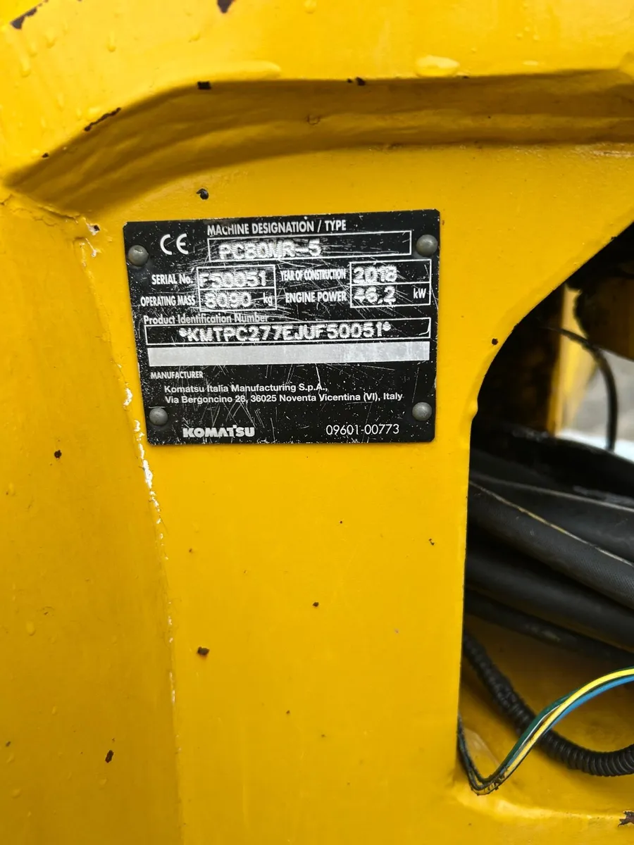 Komatsu Pc80 mr-5  for sale - Image 2