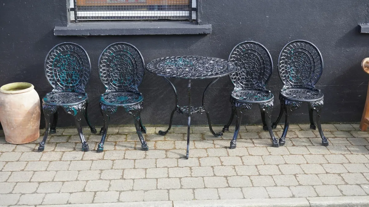 Beautiful Vintage Spanish Outdoor Set - Image 1