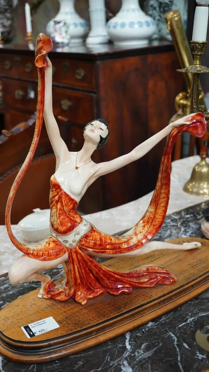 A. Santini Art Deco Dancer - Image 3