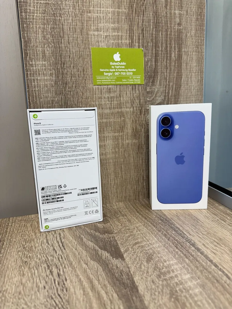 iPhone 16 128Gb New! Unlocked! E.U. - Image 2
